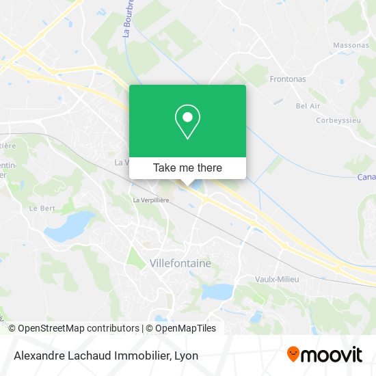 Alexandre Lachaud Immobilier map