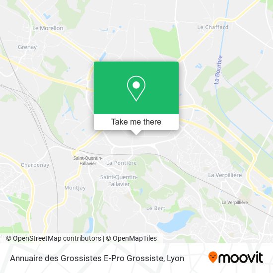 Annuaire des Grossistes E-Pro Grossiste map