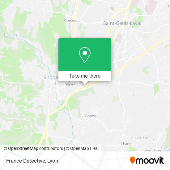 France Detective map