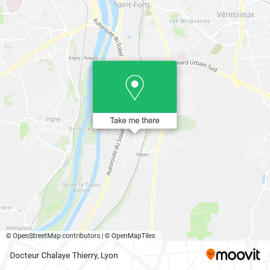 Docteur Chalaye Thierry map