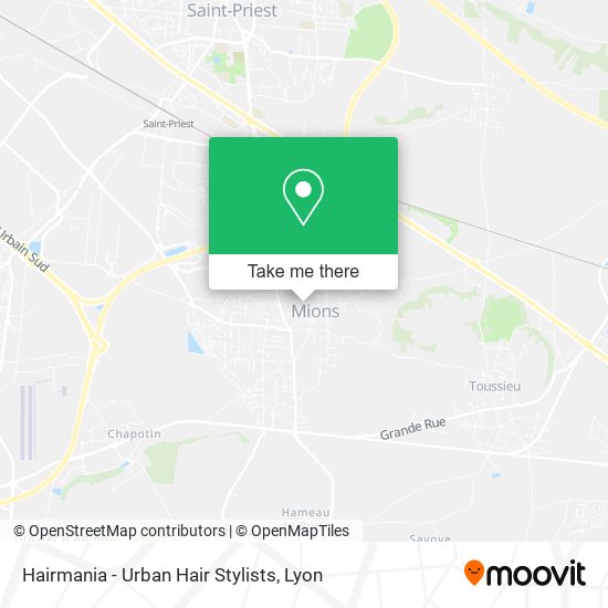 Hairmania - Urban Hair Stylists map