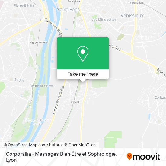 Corporallia - Massages Bien-Être et Sophrologie map