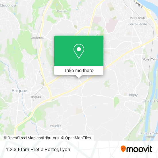 1.2.3 Etam Prêt a Porter map