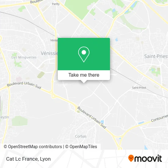 Cat Lc France map