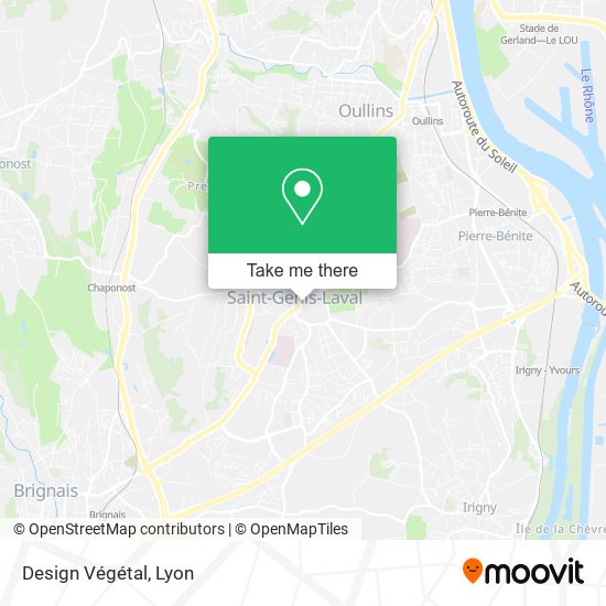 Design Végétal map