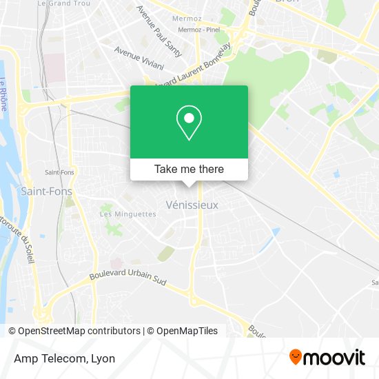 Amp Telecom map