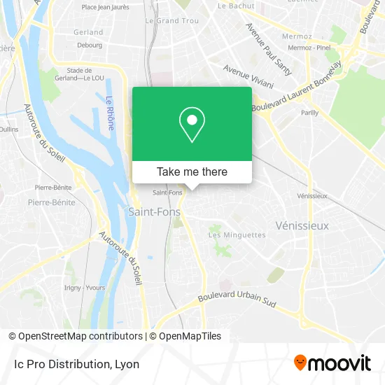 Ic Pro Distribution map