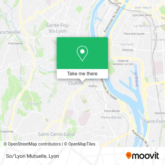 So/'Lyon Mutuelle map