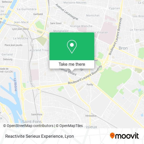 Reactivite Serieux Experience map