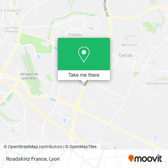 Roadskinz France map