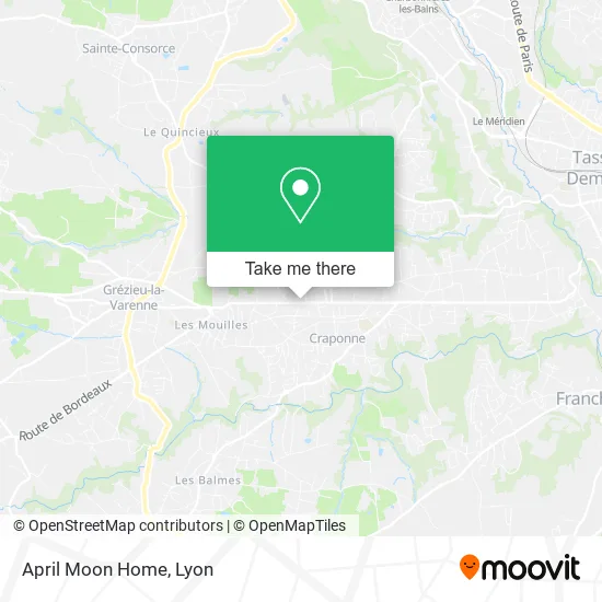 April Moon Home map