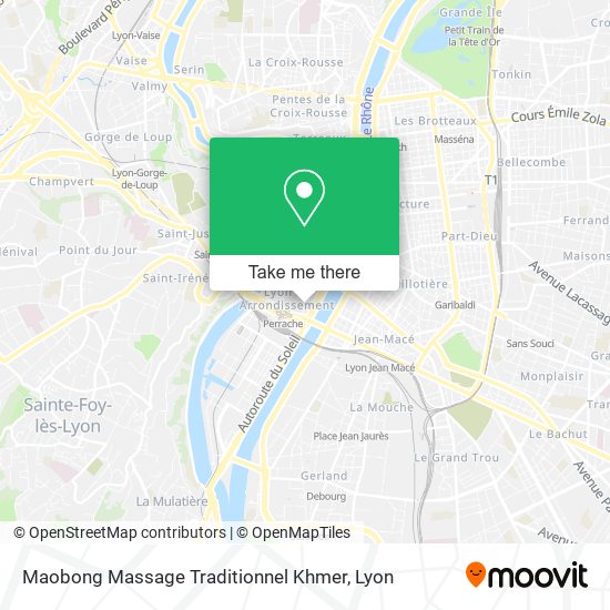 Maobong Massage Traditionnel Khmer map