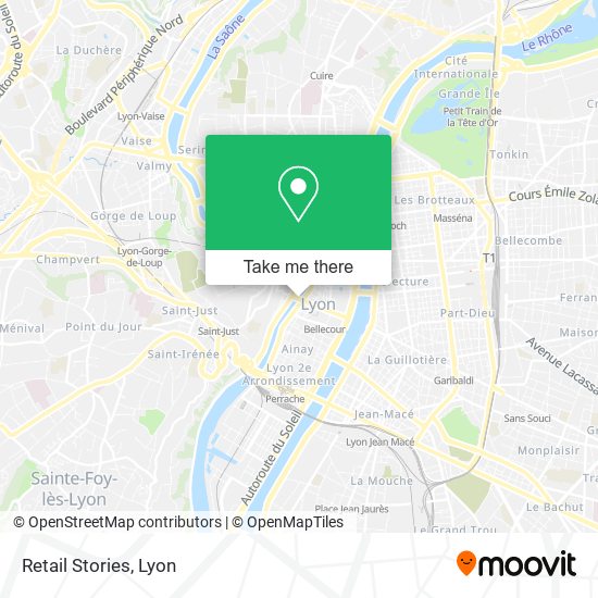 Retail Stories map