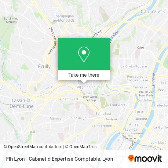 Flh Lyon - Cabinet d'Expertise Comptable map