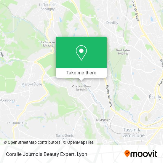 Mapa Coralie Journois Beauty Expert