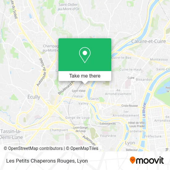 Mapa Les Petits Chaperons Rouges