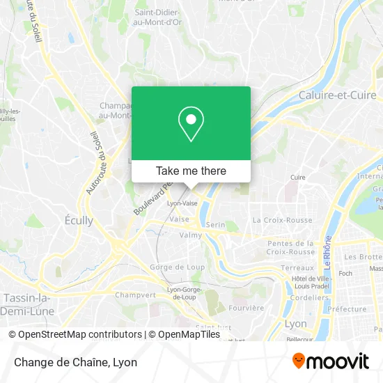 Change de Chaîne map