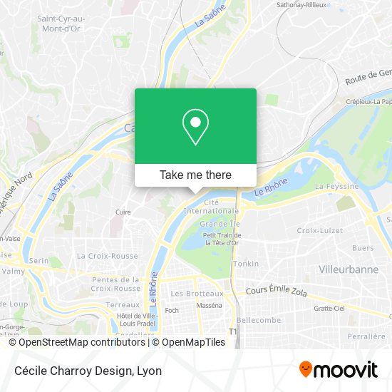 Cécile Charroy Design map