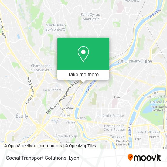 Social Transport Solutions map