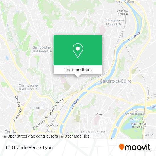 La Grande Récré map