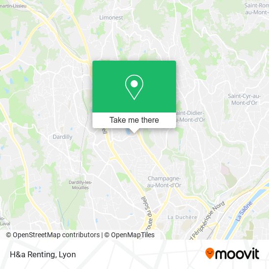 H&a Renting map