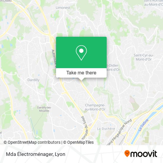 Mda Électroménager map