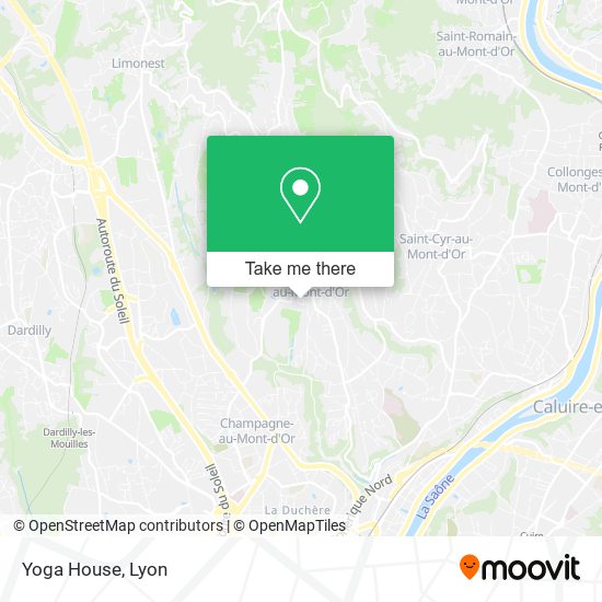 Mapa Yoga House