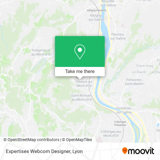 Expertises Webcom Designer map