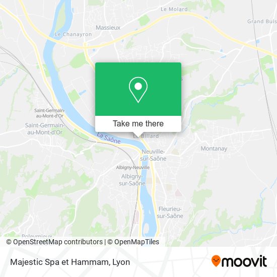 Majestic Spa et Hammam map