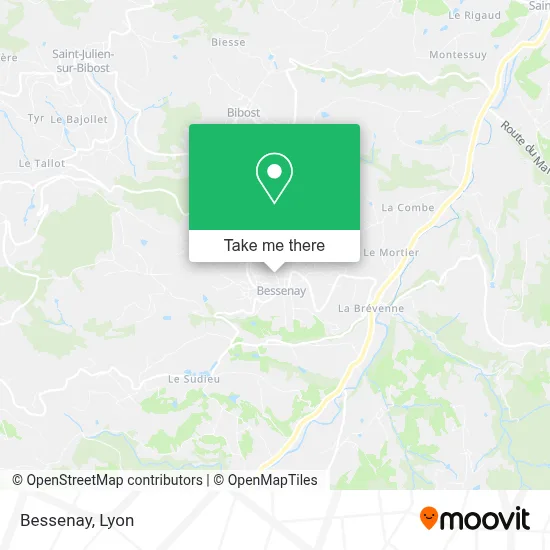 Bessenay map