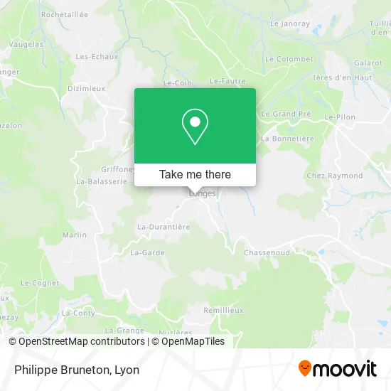 Philippe Bruneton map