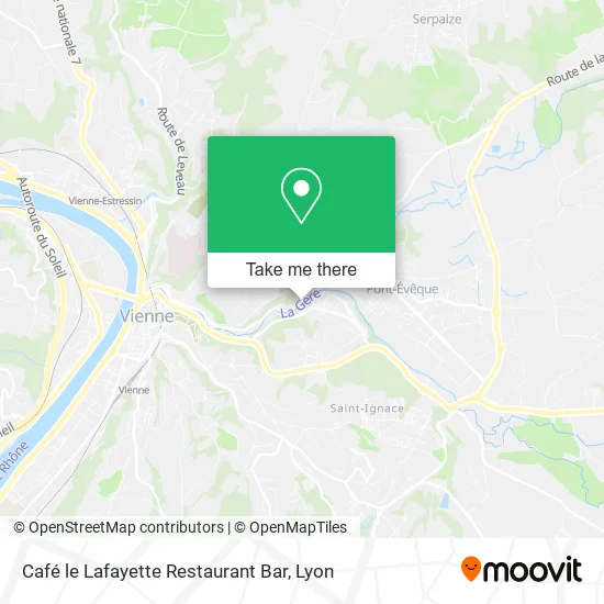 Café le Lafayette Restaurant Bar map