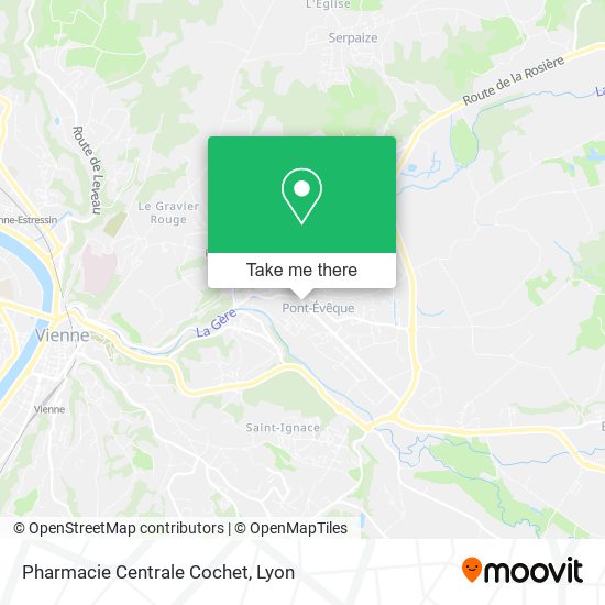 Pharmacie Centrale Cochet map