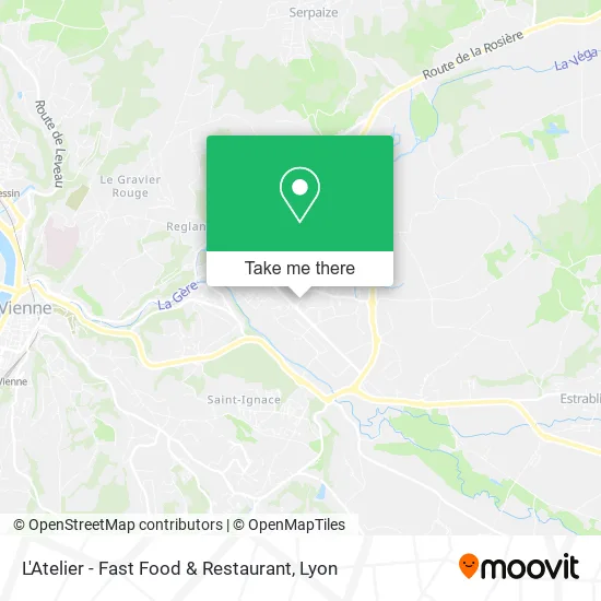 L'Atelier - Fast Food & Restaurant map