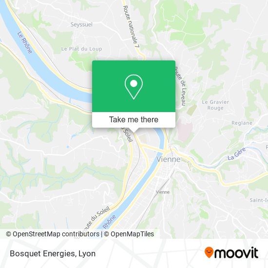 Bosquet Energies map