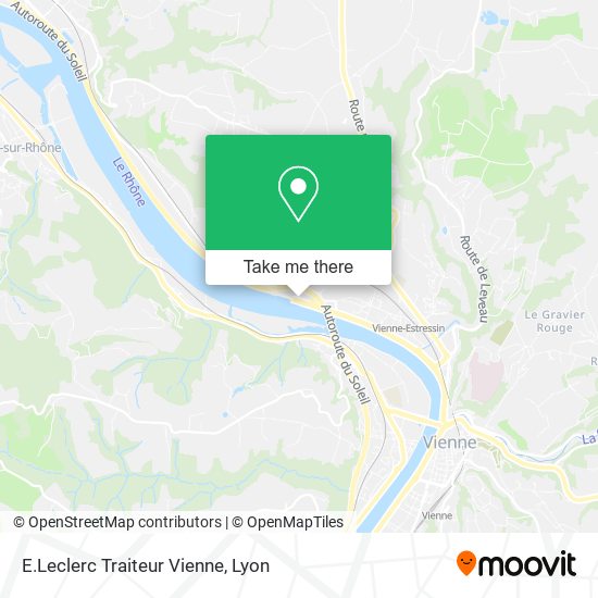 E.Leclerc Traiteur Vienne map