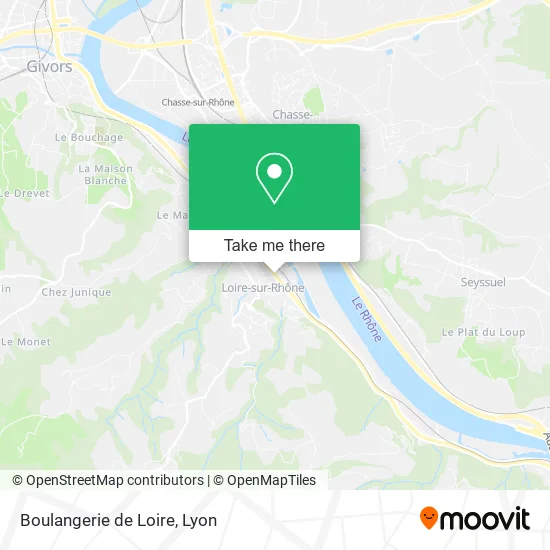 Boulangerie de Loire map