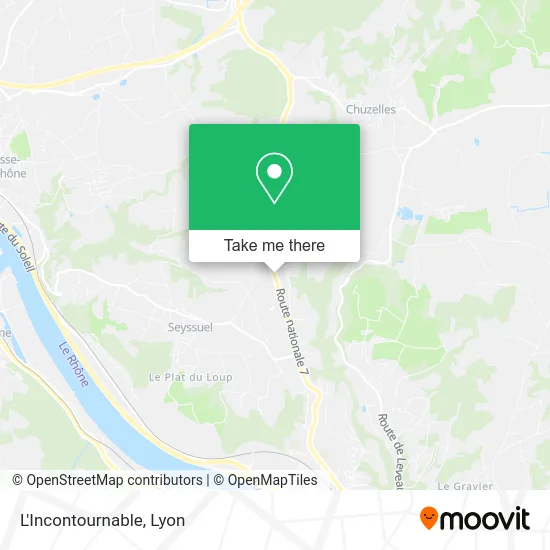 L'Incontournable map