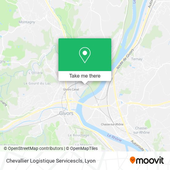 Chevallier Logistique Servicescls map