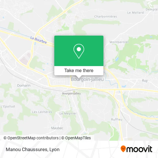 Manou Chaussures map