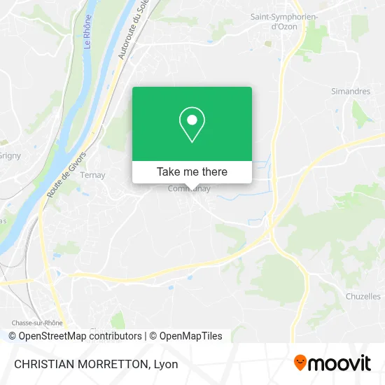 CHRISTIAN MORRETTON map