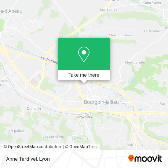 Anne Tardivel map
