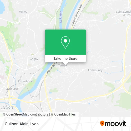 Guilhon Alain map