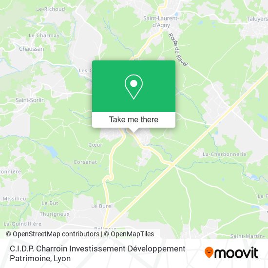 C.I.D.P. Charroin Investissement Développement Patrimoine map
