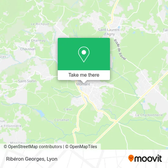 Ribéron Georges map