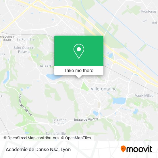 Académie de Danse Nsa map