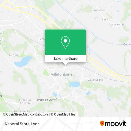 Kaporal Store map