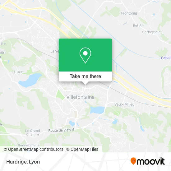 Hardrige map