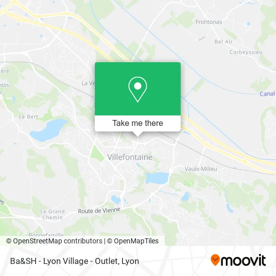 Ba&SH - Lyon Village - Outlet map
