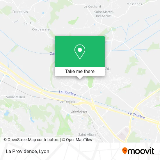 La Providence map
